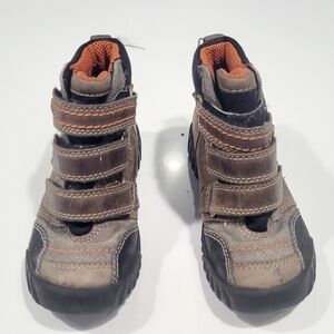 ECCO Kids Toddler Shoes High-Top Boots with Velcro Straps